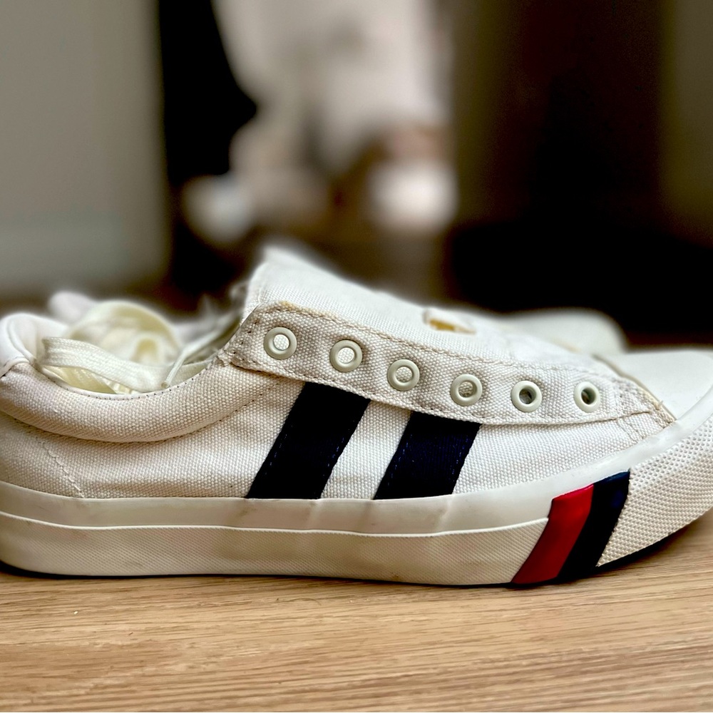 Tenis Pro Keds. Canvas. White.